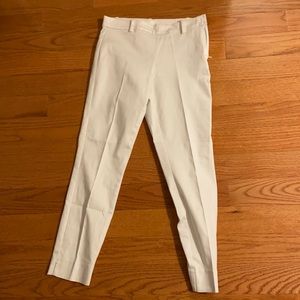 White dress pants